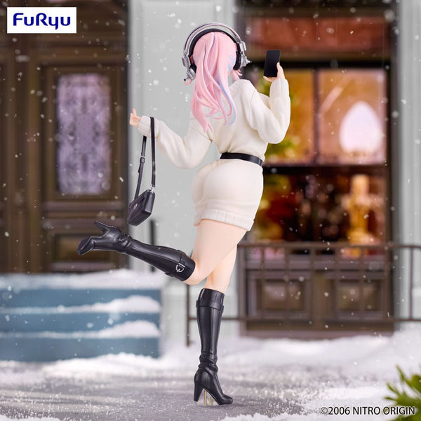 Super Sonico - Super Sonico: Winter Memory Ver. - Trio-Try-iT PVC Statue (21 cm)