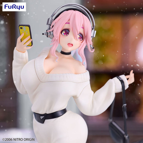 Super Sonico - Super Sonico: Winter Memory Ver. - Trio-Try-iT PVC Statue (21 cm)