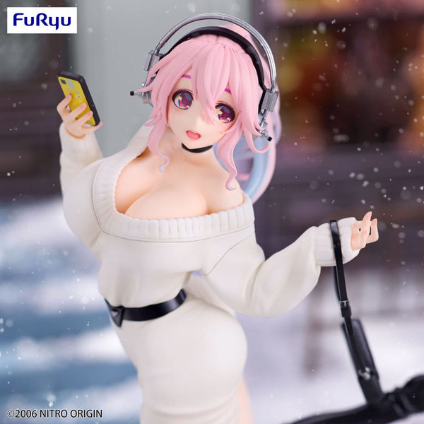 Super Sonico - Super Sonico: Winter Memory Ver. - Trio-Try-iT PVC Statue (21 cm)