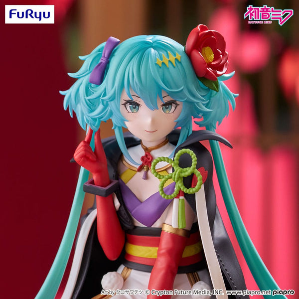 Vocaloid - Hatsune Miku: Flower Fairy Camellia Ver. - Noodle Stopper PVC Statue (15 cm)
