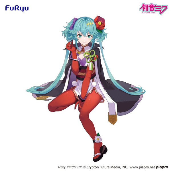 Vocaloid - Hatsune Miku: Flower Fairy Camellia Ver. - Noodle Stopper PVC Statue (15 cm)