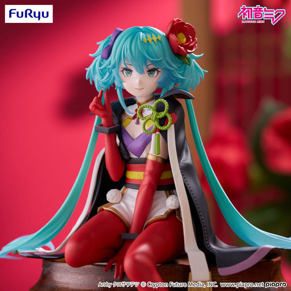 Vocaloid - Hatsune Miku: Flower Fairy Camellia Ver. - Noodle Stopper PVC Statue (15 cm)