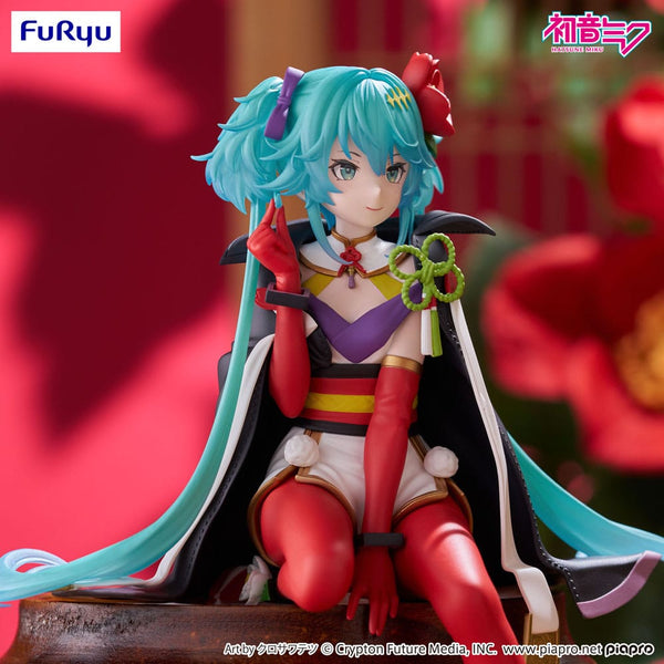 Vocaloid - Hatsune Miku: Flower Fairy Camellia Ver. - Noodle Stopper PVC Statue (15 cm)