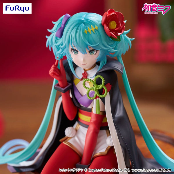 Vocaloid - Hatsune Miku: Flower Fairy Camellia Ver. - Noodle Stopper PVC Statue (15 cm)