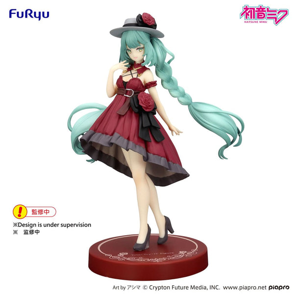 Vocaloid - Hatsune Miku: Outing Dress Red Color Ver. - Trio-Try-iT PVC Statue (19 cm)