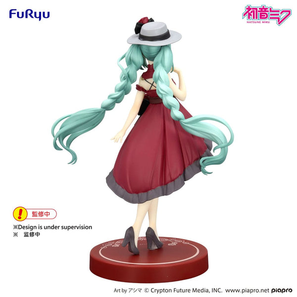 Vocaloid - Hatsune Miku: Outing Dress Red Color Ver. - Trio-Try-iT PVC Statue (19 cm)