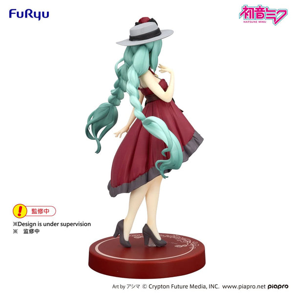 Vocaloid - Hatsune Miku: Outing Dress Red Color Ver. - Trio-Try-iT PVC Statue (19 cm)