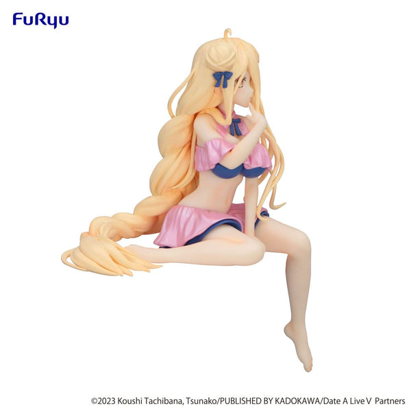Date A Live V - Mukuro Hoshimiya: Swimsuit Pastel Pink Color Ver. - Noodle Stopper PVC Statue (13 cm)