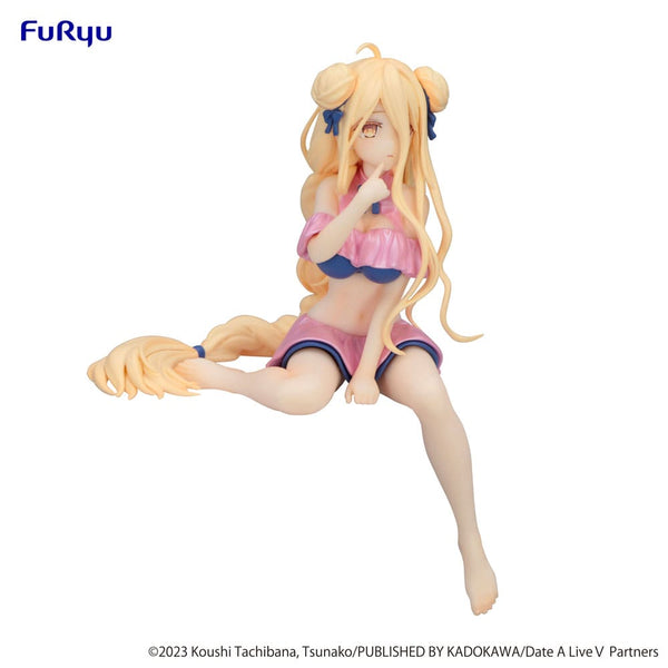Date A Live V - Mukuro Hoshimiya: Swimsuit Pastel Pink Color Ver. - Noodle Stopper PVC Statue (13 cm)