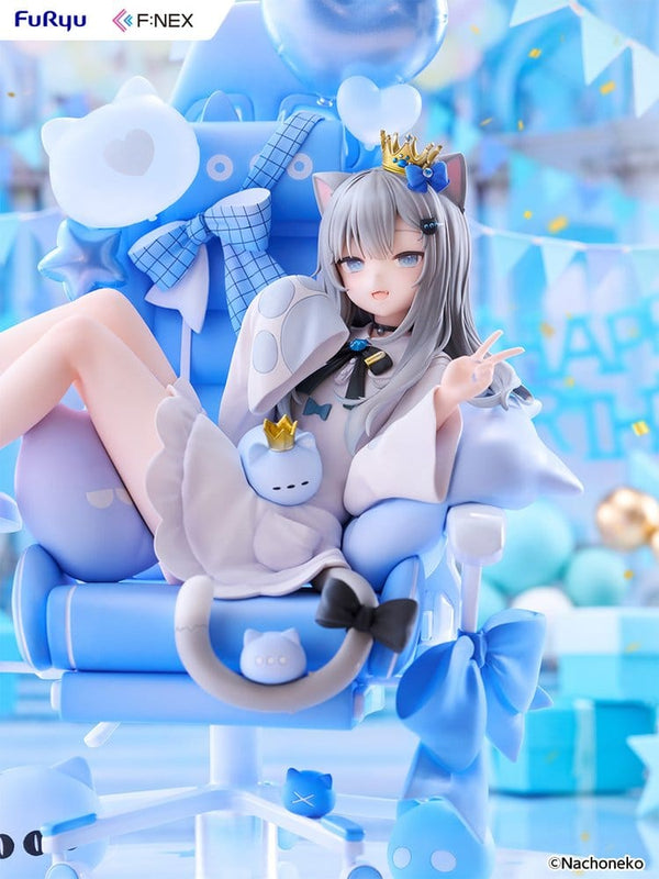 Virtual YouTuber F:NEX - Nachoneko: Birthday Ver. - PVC Figure 1/7 (24 cm)