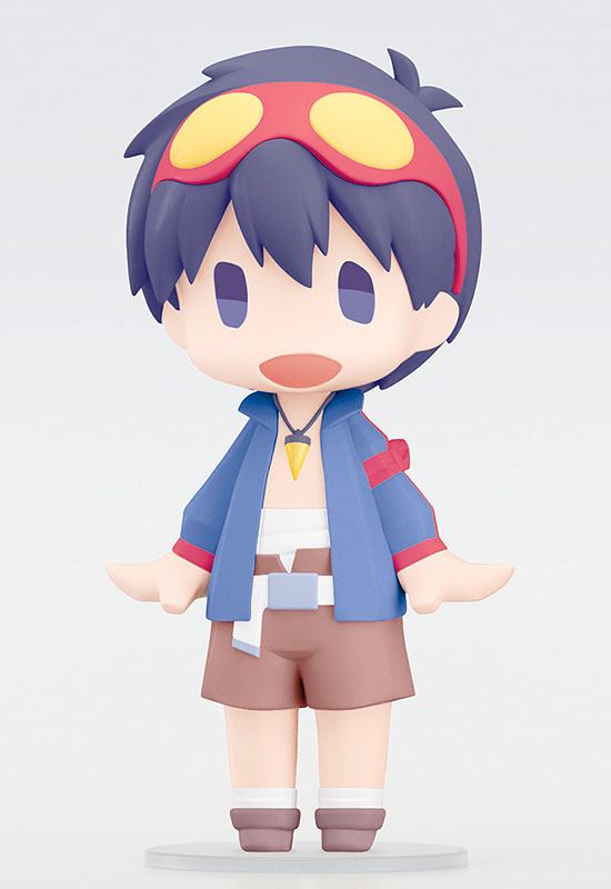 Tengen Toppa Gurren Lagann - Simon - HELLO! GOOD SMILE Action Figur (10 cm)