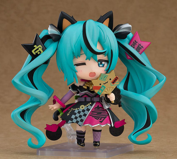 Vocaloid - Hatsune Miku: Black Maneki Miku Ver. - Nendoroid Action Figur (10 cm)