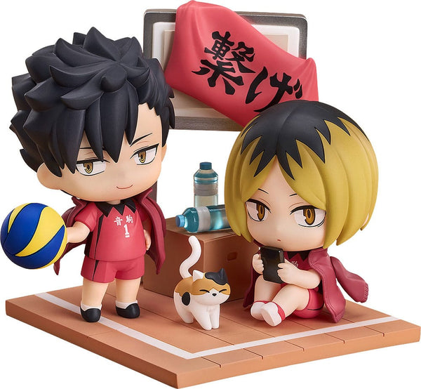 Haikyu!! - Tetsuro Kuroo & Kenma Kozume - Qset Mini-Figur 2-Pack (9 cm)