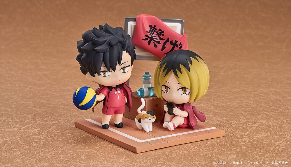 Haikyu!! - Tetsuro Kuroo & Kenma Kozume - Qset Mini-Figur 2-Pack (9 cm)