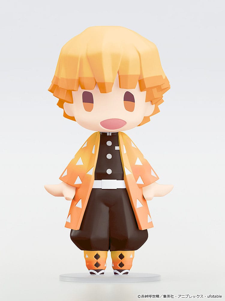 Demon Slayer: Kimetsu no Yaiba - Zenitsu Agatsuma - HELLO! GOOD SMILE Action Figur (10 cm)