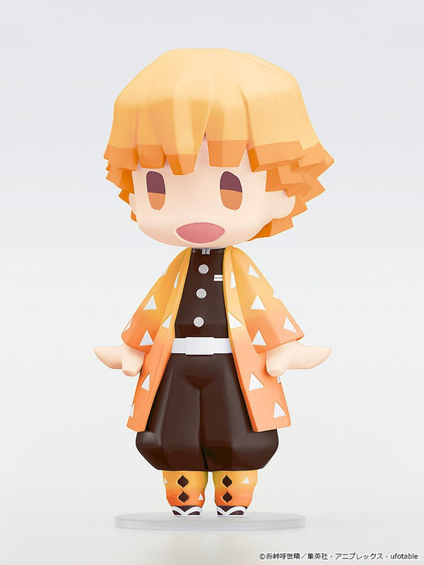 Demon Slayer: Kimetsu no Yaiba - Zenitsu Agatsuma - HELLO! GOOD SMILE Action Figur (10 cm)