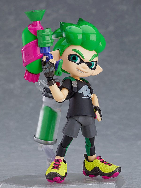 Splatoon/Splatoon 2 - Splatoon Boy: DX Edition Ver. - Figma Action Figur (10 cm)