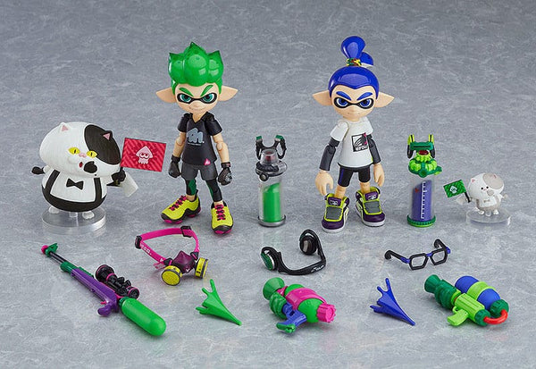Splatoon/Splatoon 2 - Splatoon Boy: DX Edition Ver. - Figma Action Figur (10 cm)