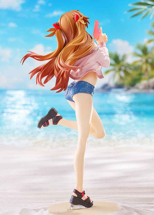 Rebuild of Evangelion - Asuka Shikinami Langley: Beach Queens Ver. - Pop Up Parade L PVC Statue (22 cm)