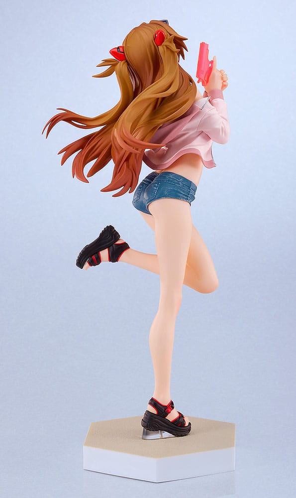 Rebuild of Evangelion - Asuka Shikinami Langley: Beach Queens Ver. - Pop Up Parade L PVC Statue (22 cm)