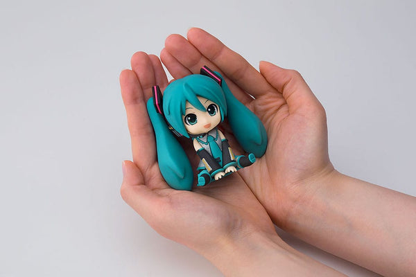 Vocaloid - Hatsune Miku - Rubber Mascot Nendroid Plus Mini Figur (8 cm)
