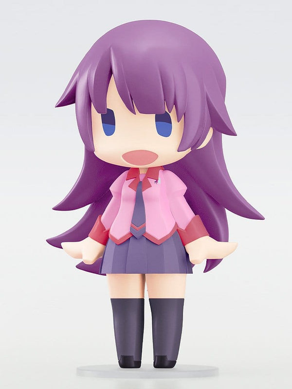 Monogatari Series - Hitagi Senjyogahara - HELLO! GOOD SMILE Action Figur (10 cm)