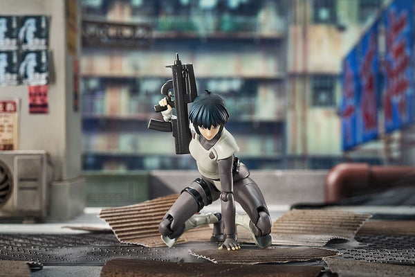 Ghost in the Shell - Motoko Kusanagi - Hyper Body Action Figur (15 cm)