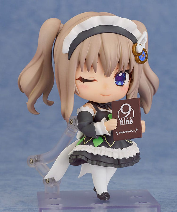9-nine- - Miyako Kujo: Maid Ver. - Nendoroid Action Figur (10 cm)