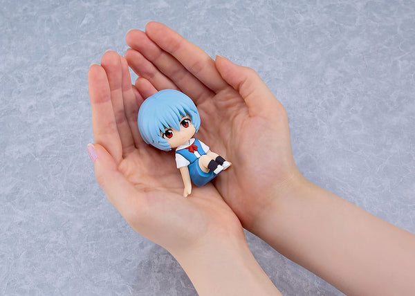 Rebuild of Evangelion - Rei Ayanami - Nendoroid Plus Gummi Maskot Mini Figur (8 cm)