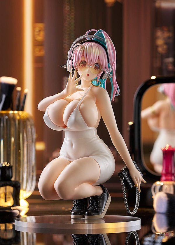 Super Sonico - Super Sonico: 15th Mini Dress Ver. - Pop Up Parade L PVC Statue (20 cm)