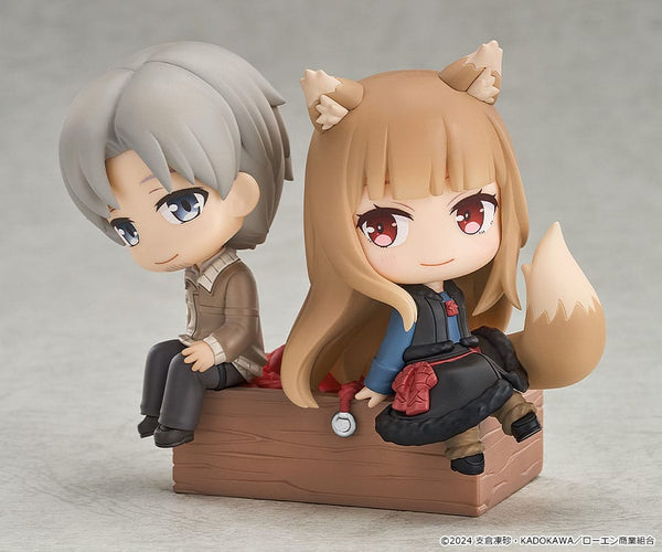 Spice and Wolf: Merchant Meets the Wise Wolf - Lawrence & Holo - Mini Memory Mini Figur (8 cm)
