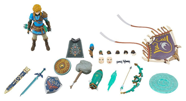 The Legend of Zelda: Tears of the Kingdom - Link: Tears of the Kingdom Ver. DX Edition - Figma Action Figur (15 cm)