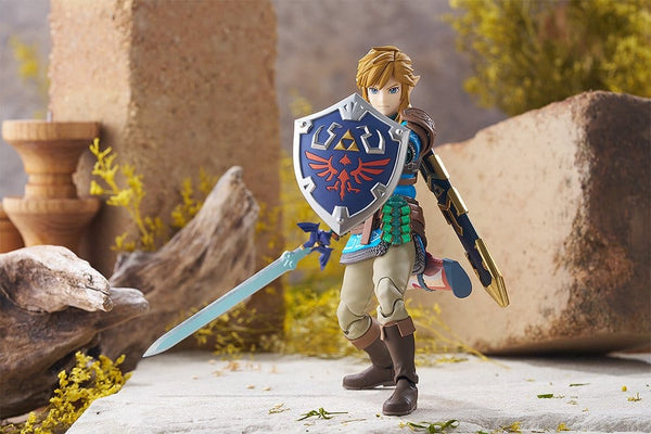 The Legend of Zelda: Tears of the Kingdom - Link: Tears of the Kingdom Ver. DX Edition - Figma Action Figur (15 cm)