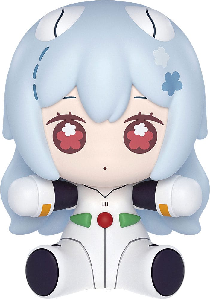 Neon Genesis Evangelion: Rebuild of Evangelion - Rei Ayanami: Long Hair Ver. - Huggy Good Smile Chibi Figur (7 cm)
