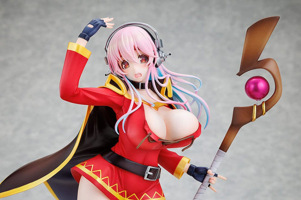 Super Sonico x KonoSuba - Super Sonico: Megumin Collaboration Ver. - PVC Statue 1/7 (25 cm)