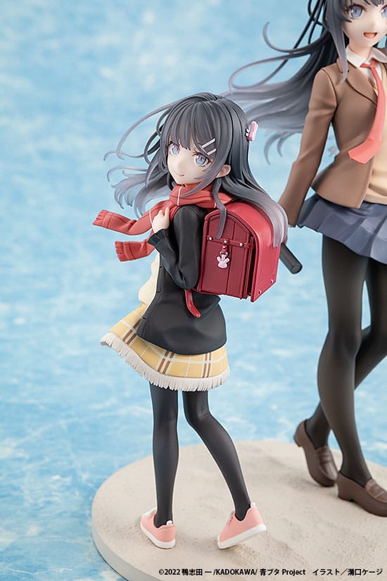 Rascal Does Not Dream of a Knapsack Kid - Mai Sakurajima: High School Graduation Ver. & Knapsack Kid - PVC Statue (19 cm)