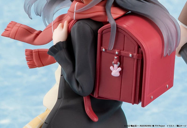Rascal Does Not Dream of a Knapsack Kid - Mai Sakurajima: High School Graduation Ver. & Knapsack Kid - PVC Statue (19 cm)