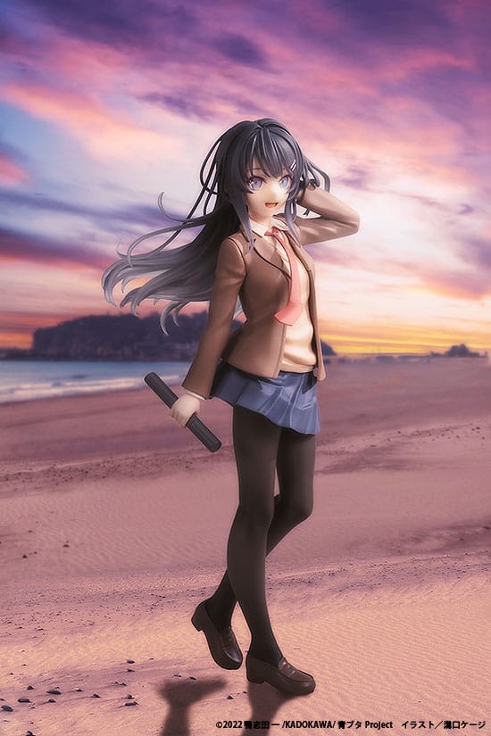 Rascal Does Not Dream of a Knapsack Kid - Mai Sakurajima: High School Graduation Ver. & Knapsack Kid - PVC Statue (19 cm)
