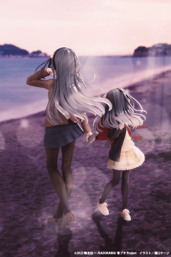 Rascal Does Not Dream of a Knapsack Kid - Mai Sakurajima: High School Graduation Ver. & Knapsack Kid - PVC Statue (19 cm)