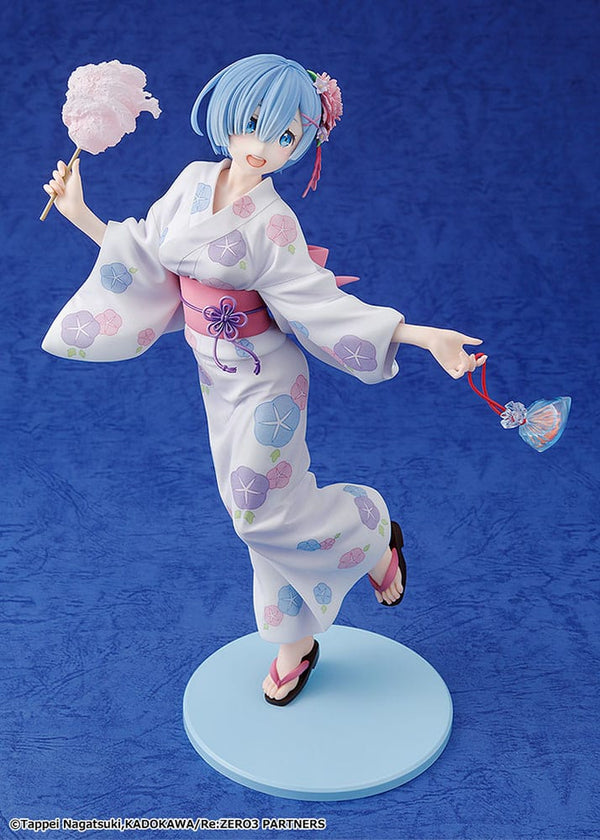 Re:ZERO -Starting Life in Another World- - Rem: Yukata Ver. Renewal Package Edition - PVC Statue 1/8 (23 cm)