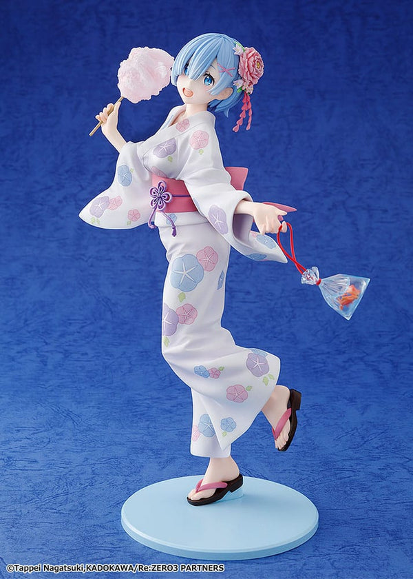 Re:ZERO -Starting Life in Another World- - Rem: Yukata Ver. Renewal Package Edition - PVC Statue 1/8 (23 cm)