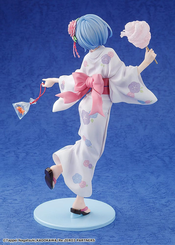 Re:ZERO -Starting Life in Another World- - Rem: Yukata Ver. Renewal Package Edition - PVC Statue 1/8 (23 cm)
