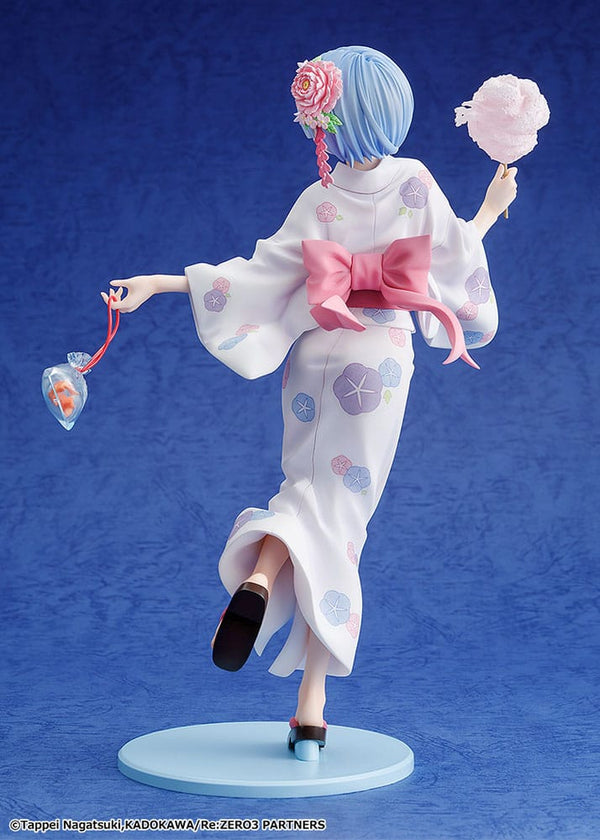 Re:ZERO -Starting Life in Another World- - Rem: Yukata Ver. Renewal Package Edition - PVC Statue 1/8 (23 cm)