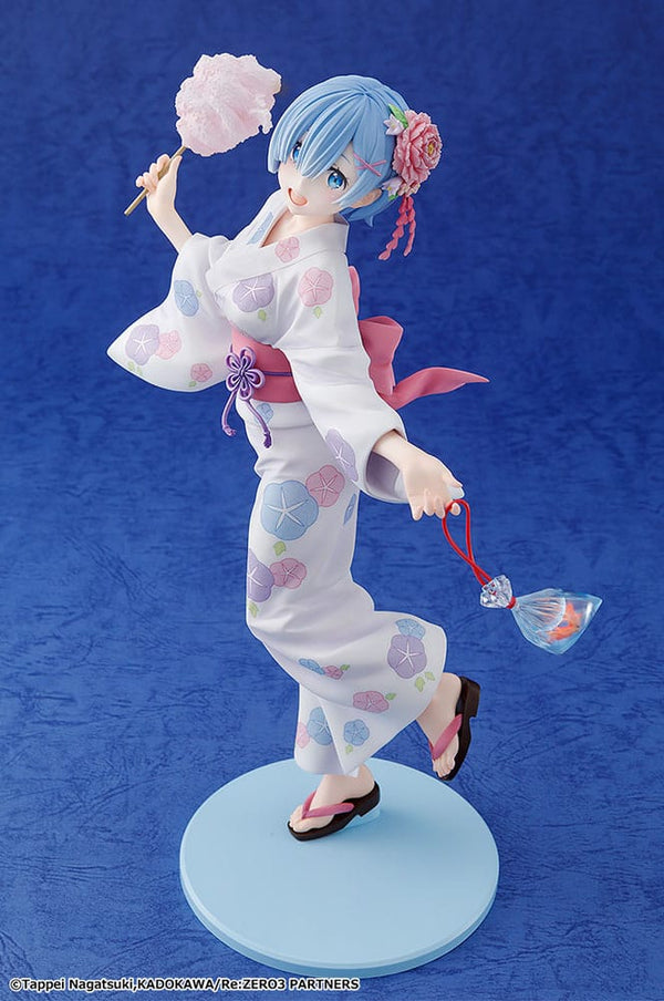 Re:ZERO -Starting Life in Another World- - Rem: Yukata Ver. Renewal Package Edition - PVC Statue 1/8 (23 cm)