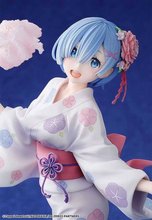 Re:ZERO -Starting Life in Another World- - Rem: Yukata Ver. Renewal Package Edition - PVC Statue 1/8 (23 cm)