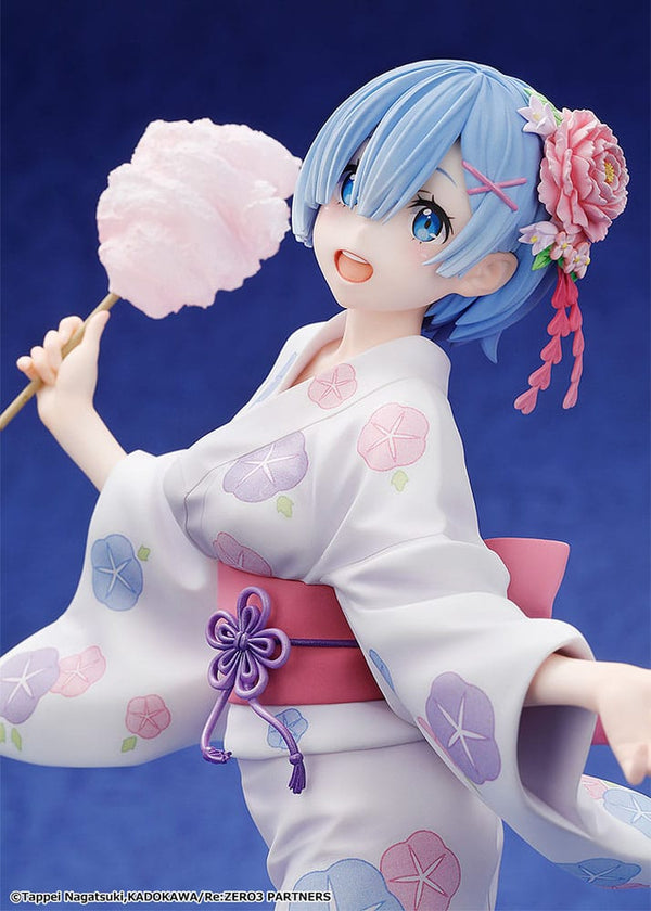 Re:ZERO -Starting Life in Another World- - Rem: Yukata Ver. Renewal Package Edition - PVC Statue 1/8 (23 cm)