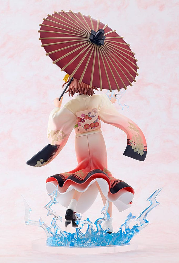 A Certain Scientific Railgun T - Mikoto Misaka: Furisode Kimono Ver. - Statue 1/7 (28 cm)