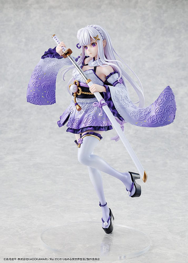 Re:ZERO - Emilia: Combat Outfit Ver. - PVC Statue 1/7 (24 cm)
