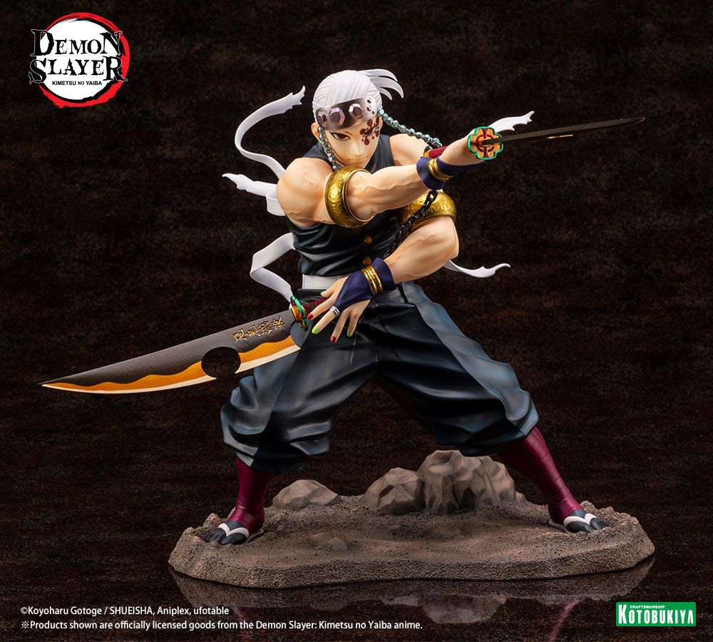 Demon Slayer: Kimetsu no Yaiba - Tengen Uzui - ARTFXJ Statue 1/8 (23 cm)