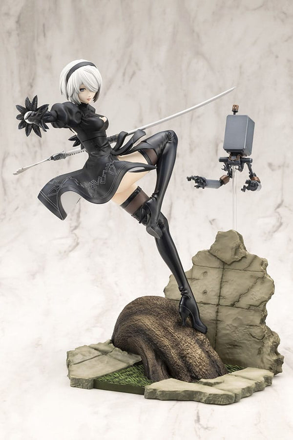 Nier:Automata Ver1.1a - 2B - ARTFX J Statue 1/8 (24 cm)